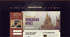 Desktop Screenshot of hungarianwinesociety.co.uk