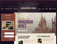 Tablet Screenshot of hungarianwinesociety.co.uk